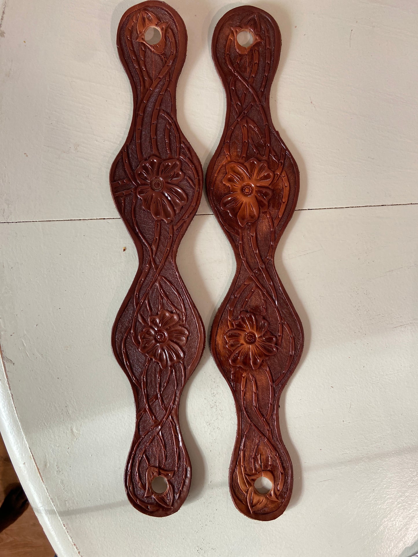 Slobber Straps - Carved